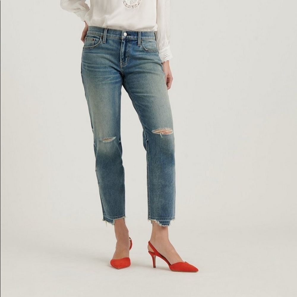 LUCKY BRAND SZ 27 Mid-Rise Sienna Boyfriend Jean